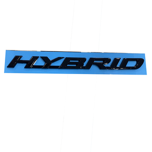 适用18-25款雷克萨斯ES油电混合车标HYBRID车标 凌志侧门车贴改装