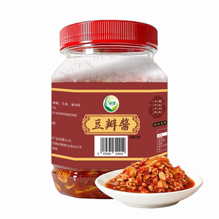 绿朗沔阳豌豆酱450g豆瓣酱辣椒酱辣酱蚕豆酱湖北仙桃特产下饭菜酱