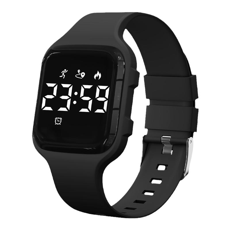 手表男款学生初中生只看时间运动男生小学生防水儿童电子表男孩