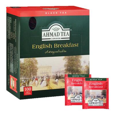 亚曼英式早餐红茶100片盒装