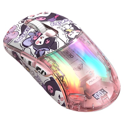 狼蛛SC630Pro无线蓝牙游戏电竞三模RGB鼠标通用有线磁吸底座办公