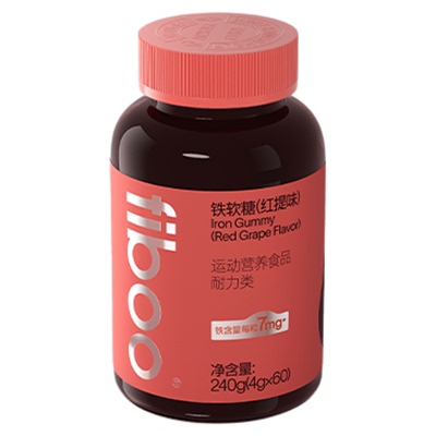 fiboo富铁软糖女性补充含铁软糖