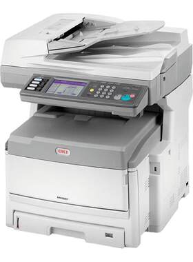 OKI MC863MFP MC873MFP彩色多功能一体机厚纸不干胶铜版纸贺卡请帖牛皮纸复印机打印机A3 A4激光打印机