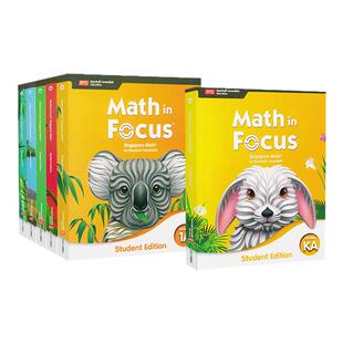 2020版新加坡小学数学英文版教材mc课本含习题美版 奥数MATH IN FOCUS一二三四五六年级 新加坡MC教育出版集团