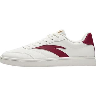 安踏男鞋板鞋薄底运动鞋男款2026新款红色本命年百搭平板鞋休闲鞋