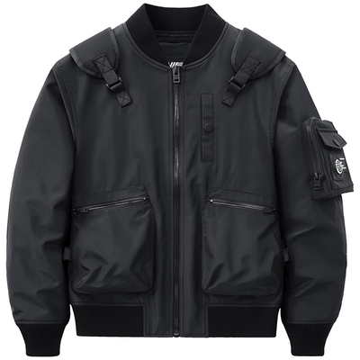 VIP飞行员夹克服多口袋机能风