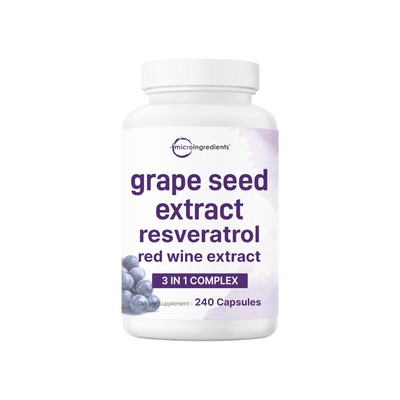 MicroIngredients葡萄籽胶囊240