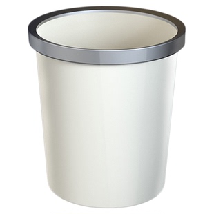 知本熊敞口压圈垃圾桶13L