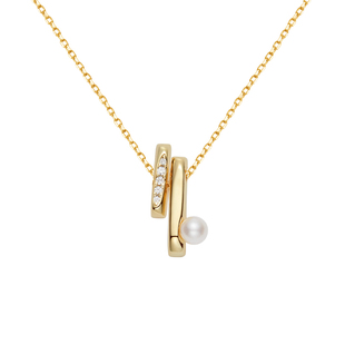 赫生HUSSAIN时刻项链通勤天然淡水珍珠女款2026新款秋冬毛衣配饰