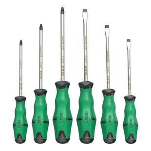 老A一字十字螺丝刀/批组套 合金钢家用多功能带磁起子6/9件套改锥