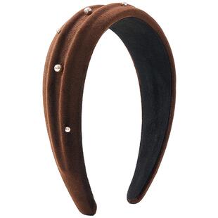 兰诺珍珠发箍头饰女款2026新款高级感洋气时尚日常外戴高颅顶头箍