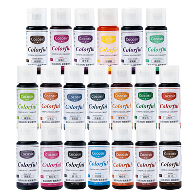 可食用蛋糕色素食品调色大红色