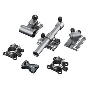 光威钓箱配件六件套铝镁合金饵盆架鱼护架炮台伞架侧挂