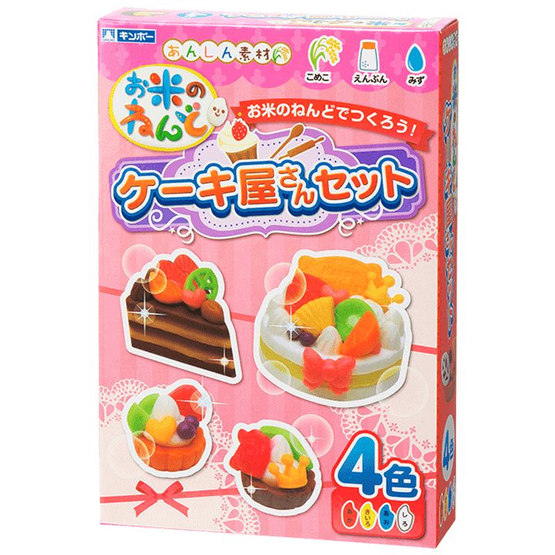 日本银鸟彩泥食物主题套装