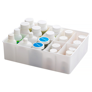 医用输液盒医院药房护士发药盘药剂口服药送床号牌塑料分格收纳框