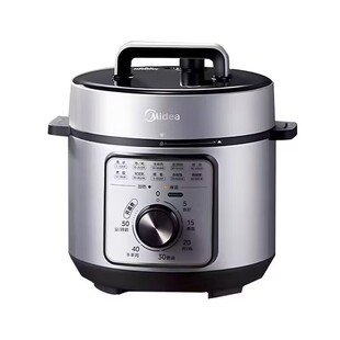 Midea/美的 MY-E4809旋钮机械款电压力锅家用智能高压锅开盖煮