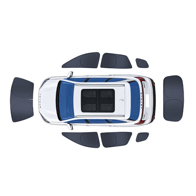【全车8窗】捷途X90隐私遮阳帘