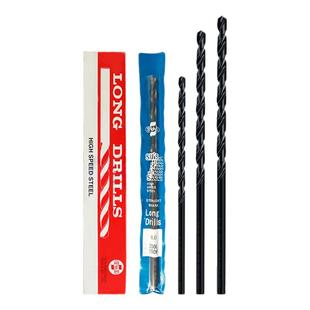 苏氏SUS直柄加长麻花钻头进口直长钻深孔钻头1-13mm100 150 200L