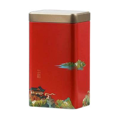 京适铁复古中式密封便携茶叶罐