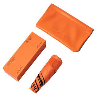 2024新款迷你超轻黑胶太阳伞防晒防紫外线晴雨伞小巧便携遮阳伞