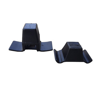 时风风顺1配件前板簧缓冲块橡胶原厂直销风驰1800弓子钢板减震垫