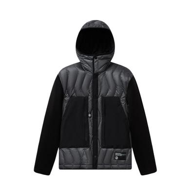 波司登男连帽短款休闲时尚轻盈保暖秋冬鹅绒羽绒服外套