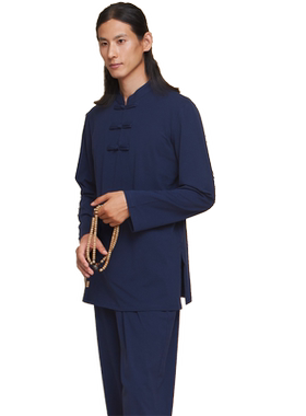 尤佳套装长袖男士中式禅修瑜伽服