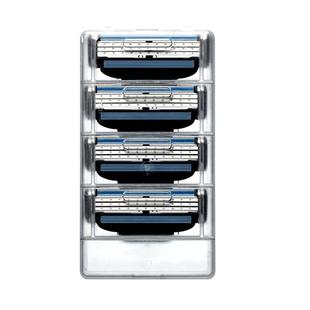 吉列锋速3刀片剃须刀手动刀头刮胡刀三层刀片越南进口正品店男士