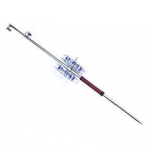 钛铝合金过江钓套装川抬可调过河钓抬钓四川元头渔具逗钓竿过江龙