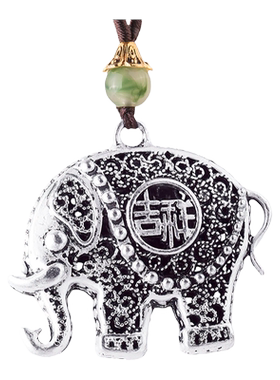 梦克拉大象吊坠吉祥如意福象平安
