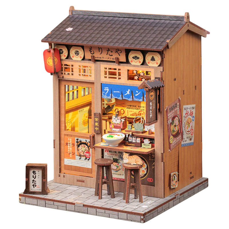 森田日式木质拼装小屋