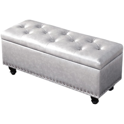 可坐沙发家用门口长条收纳凳子