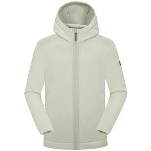 LAFUMA乐飞叶户外秋冬Polartec保暖抓绒衣男加厚连帽摇粒绒外套