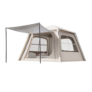 荒野拾光自动充气帐篷户外便携式折叠野营过夜露营加厚防晒防雨