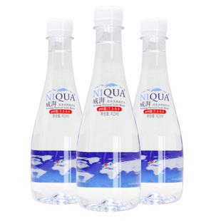 威湃克东天然苏打水6箱*12瓶*415ml地标产品无气泡碱性饮用水