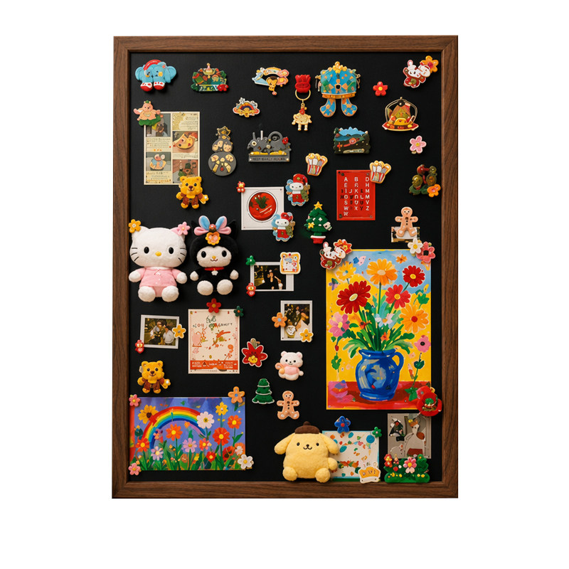 长远立体冰箱贴展示板三合一组合