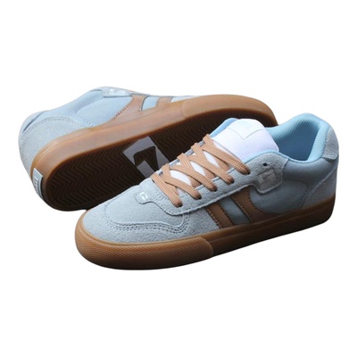 天蓝色GLOBE滑板鞋ENCORE 2休闲耐磨牛筋底情侣款板鞋BMX大码鞋DC