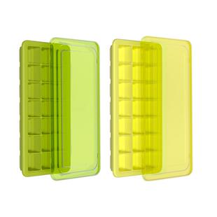 酷易辅食冷冻格婴儿硅胶肉泥储存盒分装格宝宝冰格浓汤宝冰块模具