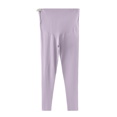 孕妇秋裤纯棉不勒肚子棉毛裤睡裤