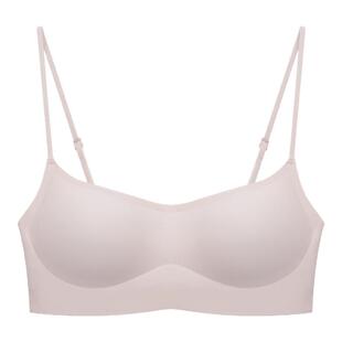 泽衣壹品 细肩带半杯全固定文胸聚拢小胸方领低领低胸内衣女夏薄