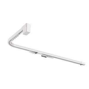 摩克2025内嵌式超薄电动窗帘轨道坚美铝材隐藏超薄电机遥控语音