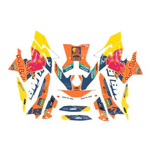 适用KTM790 ADV贴纸贴花全车版画装饰拉花防水保护膜版花改装配件
