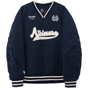 秋冬直降/打造冬日活力感!减龄元气学院风美式休闲卫衣棉服5464