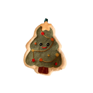 圣诞擦手巾可爱卡通厨房加厚挂式吸水速干毛巾手帕儿童抹布卫生间