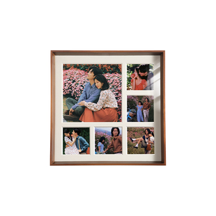 六宫格相框摆台洗照片定制diy加打印拍立得情侣拼图纪念册高级感