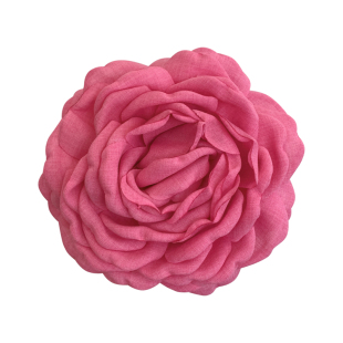 Caro同款手工制作立体玫瑰 大花朵抓夹大号 高级感盘发鲨鱼夹发饰