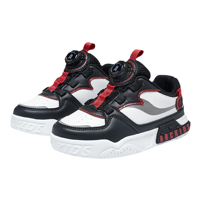 abckids旋转扣男女童滑板鞋