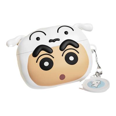 蜡笔小新airpods pro耳机壳苹果耳机pro二代保护壳airpodspro2保护套硅胶耳机包耳机外壳保护套airpod pro2壳