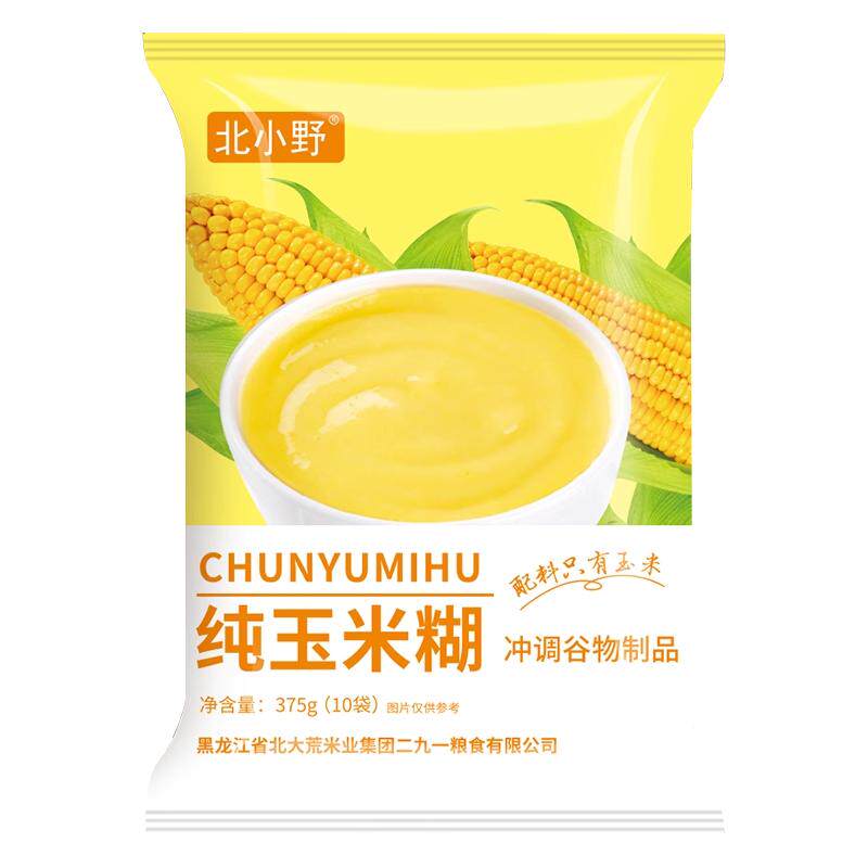 375g纯玉米糊北小野速食冲饮