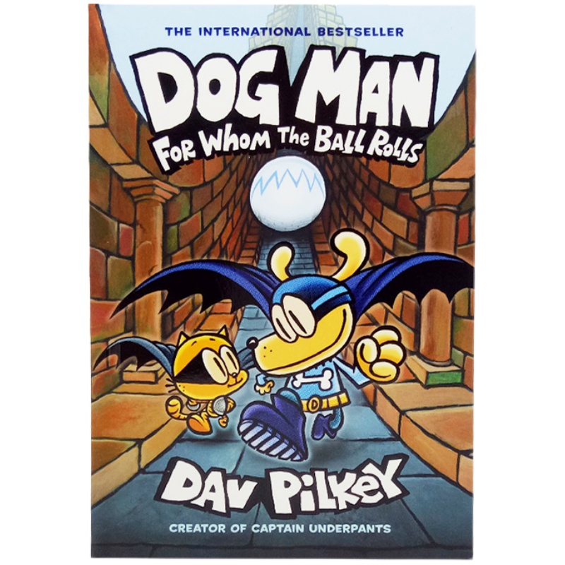 现货神探狗狗的冒险英文原版 Dog Man 1 2 3 4 5 6 7 8 9 10 11 12 The Adventures of dogman儿童人气漫画英文桥梁书平装